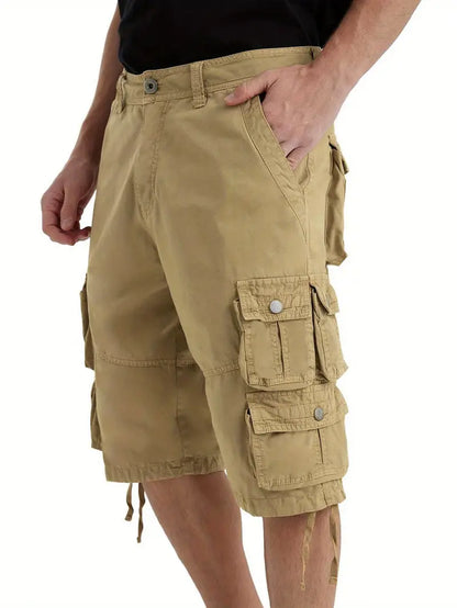 SANOPY Men's cotton simple design cargo shorts